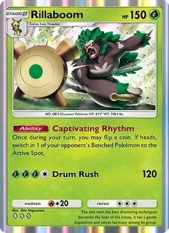 Pokémon-Karte Rillaboom 027/226