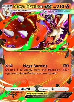 Pokémon-Karte Mega Blaziken ex 036/226