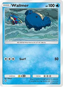 Pokémon-Karte Wailmer 056/226