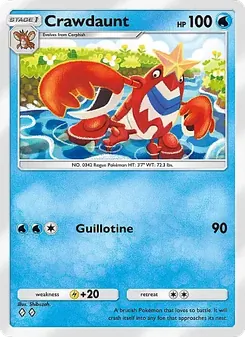 Pokémon-Karte Crawdaunt 059/226