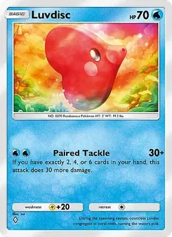 Pokémon-Karte Luvdisc 060/226