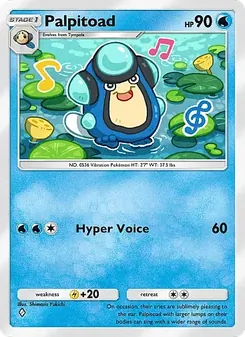 Pokémon-Karte Palpitoad 064/226