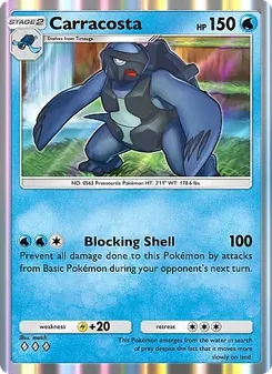Pokémon-Karte Carracosta 067/226