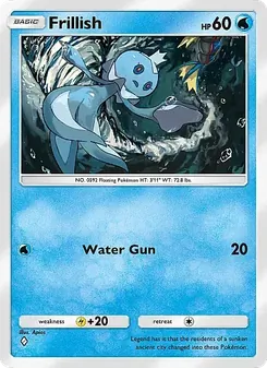 Pokémon-Karte Frillish 068/226