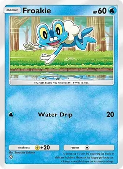 Pokémon-Karte Froakie 071/226