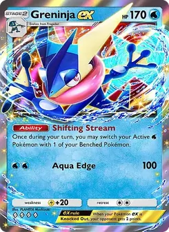 Pokémon-Karte Greninja ex 073/226