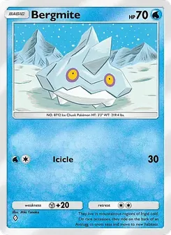 Pokémon-Karte Bergmite 074/226