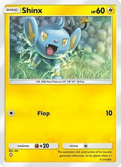Pokémon-Karte Shinx 086/226