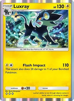 Pokémon-Karte Luxray 088/226