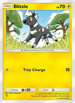 Pokémon-Karte Blitzle 090/226