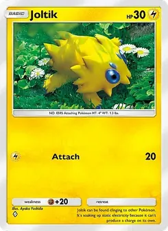 Pokémon-Karte Joltik 092/226