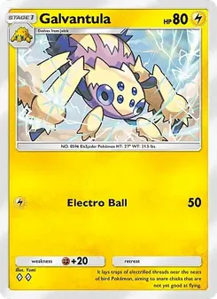 Pokémon-Karte Galvantula 093/226