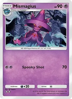 Pokémon-Karte Mismagius 100/226