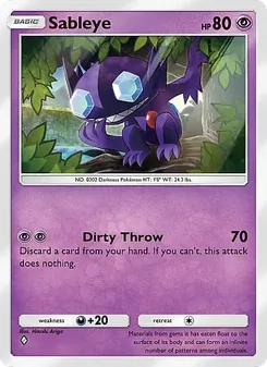 Pokémon-Karte Sableye 101/226