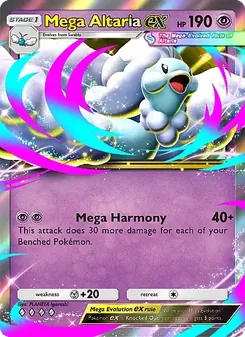 Pokémon-Karte Mega Altaria ex 102/226