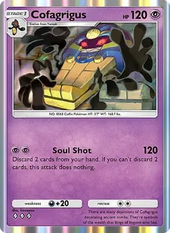 Pokémon-Karte Cofagrigus 111/226