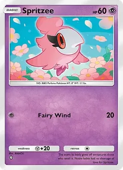 Pokémon-Karte Spritzee 115/226