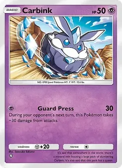 Pokémon-Karte Carbink 119/226