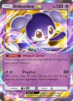 Pokémon-Karte Indeedee ex 121/226