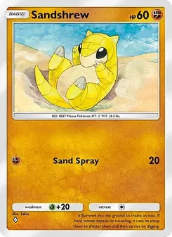 Pokémon-Karte Sandshrew 122/226