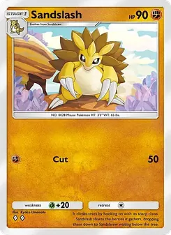 Pokémon-Karte Sandslash 123/226