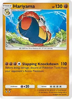 Pokémon-Karte Hariyama 127/226