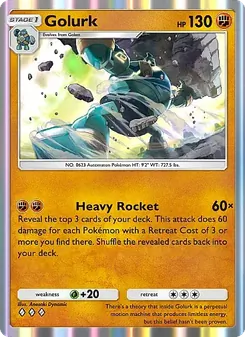 Pokémon-Karte Golurk 136/226
