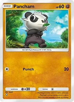 Pokémon-Karte Pancham 138/226