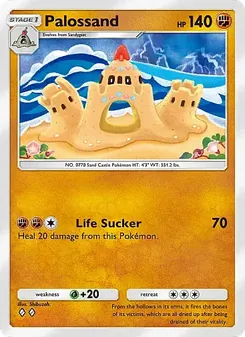 Pokémon-Karte Palossand 144/226