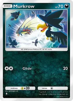 Pokémon-Karte Murkrow 148/226