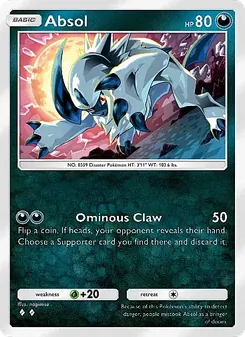 Pokémon-Karte Absol 150/226