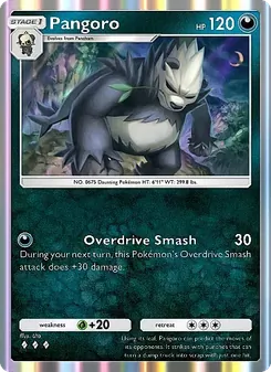 Pokémon-Karte Pangoro 158/226