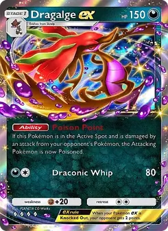 Pokémon-Karte Dragalge ex 160/226