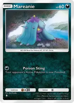 Pokémon-Karte Mareanie 161/226