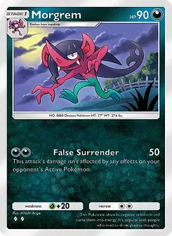 Pokémon-Karte Morgrem 164/226