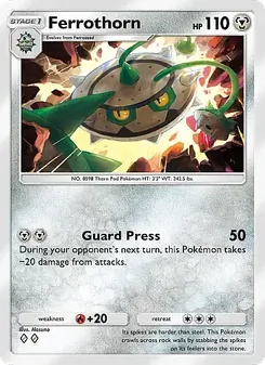 Pokémon-Karte Ferrothorn 167/226