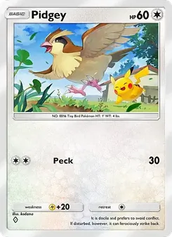 Pokémon-Karte Pidgey 180/226