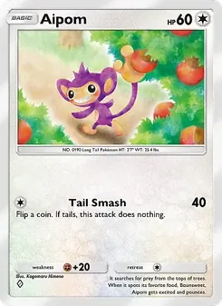 Pokémon-Karte Aipom 185/226