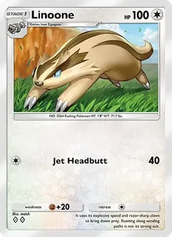 Pokémon-Karte Linoone 189/226
