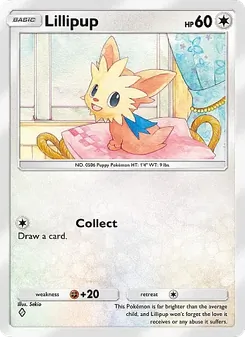 Pokémon-Karte Lillipup 201/226