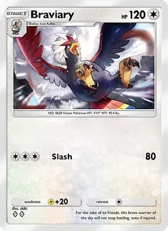 Pokémon-Karte Braviary 205/226