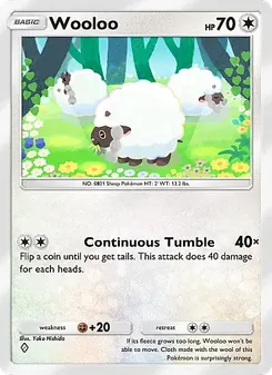 Pokémon-Karte Wooloo 211/226