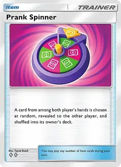 Pokémon-Karte Prank Spinner 213/226