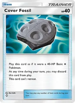Pokémon-Karte Cover Fossil 216/226