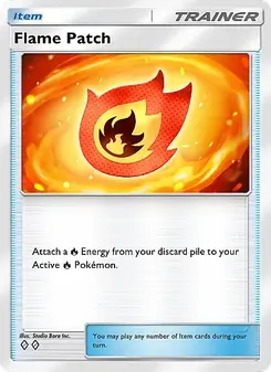Pokémon-Karte Flame Patch 217/226