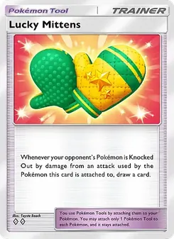 Pokémon-Karte Lucky Mittens 220/226