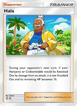 Pokémon-Karte Hala 222/226