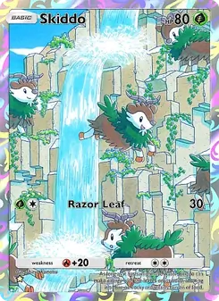 Pokémon-Karte Skiddo 228/226