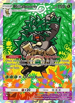 Pokémon-Karte Rillaboom 229/226
