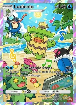 Pokémon-Karte Ludicolo 233/226